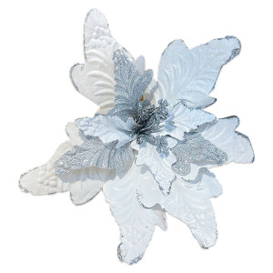 FLOR NAVIDEÑA PLATEADA (CJX6) ( BJX60)