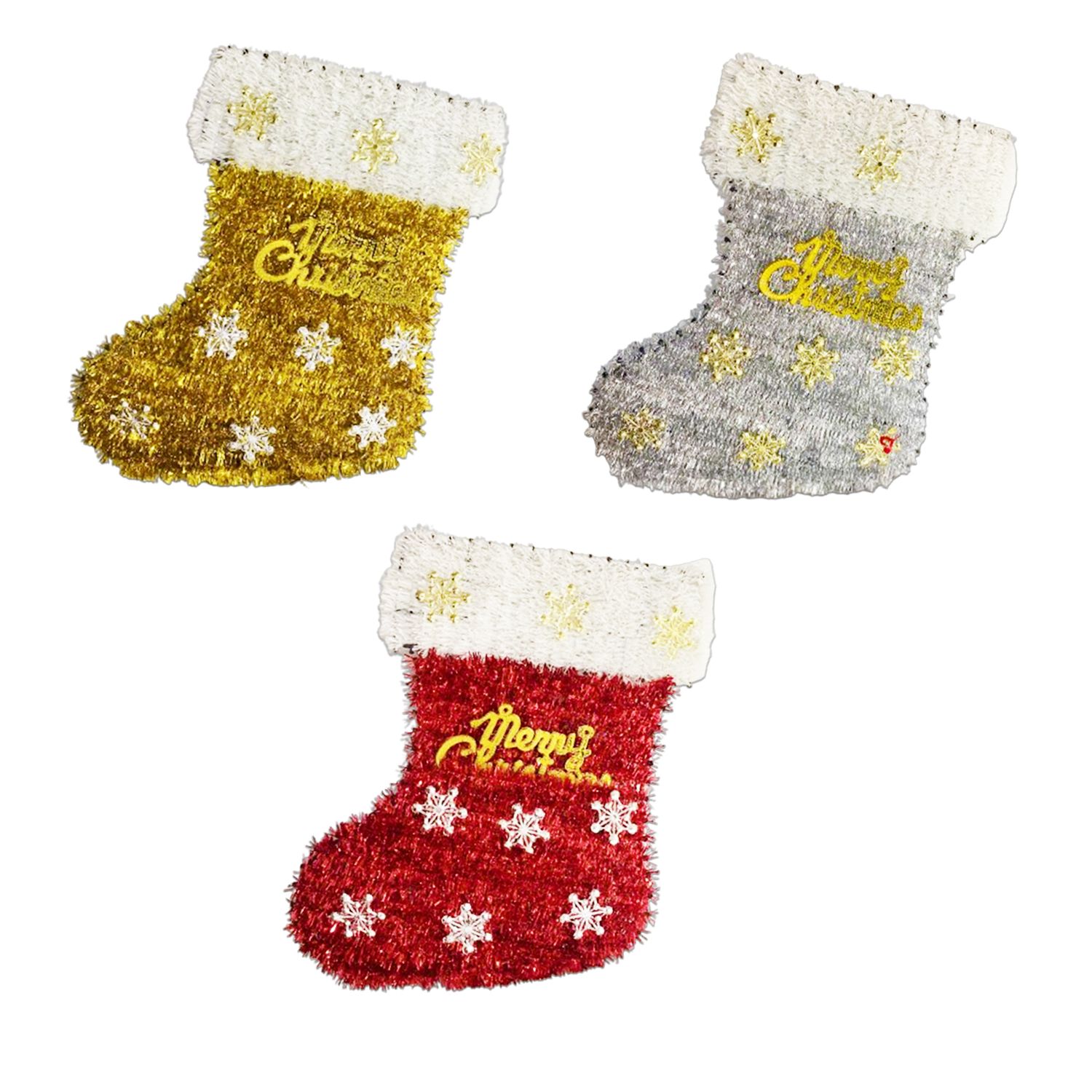 ADORNO BOTA NAVIDEÑA