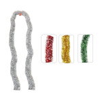 GUIRNALDA COLORES PUNTAS BLANCAS12CM*4M