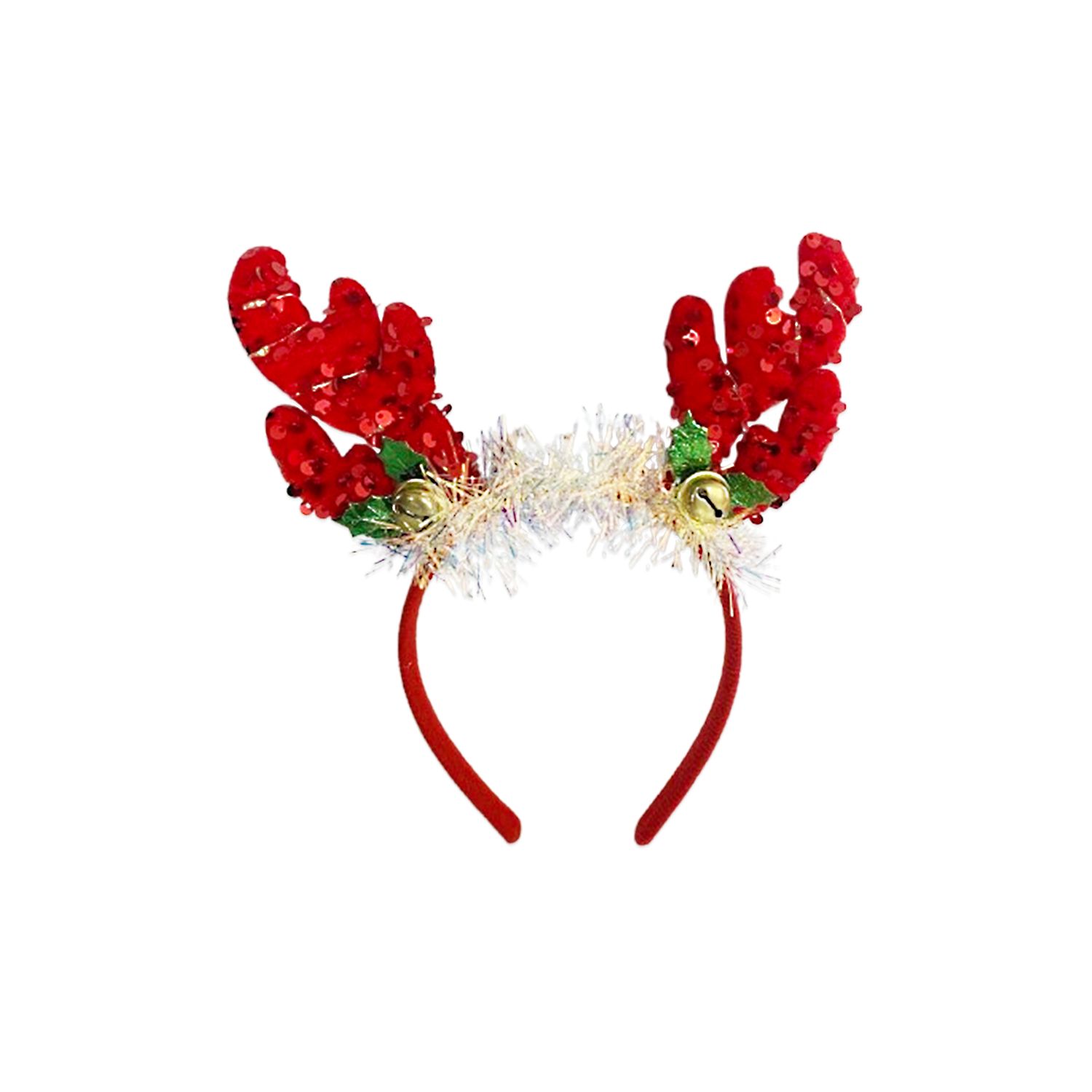 DIADEMA NAVIDEÑA RENO CON LUZ (PQTX12)