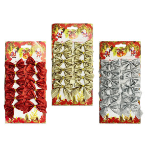 ADORNO MOÑO NAVIDEÑO X12