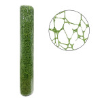 MALLA NAVIDEÑA NIDO DE PAJARO VERDE 48CM*5Y