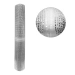 MALLA NAVIDEÑA ESPEJO PLATEADA 52*10Y