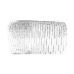 MALLA NAVIDEÑA TRADICIONAL BLANCA 26CM*10Y