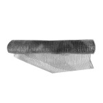 MALLA NAVIDEÑA TRADICIONAL PLATEADA 52CM*10Y