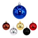BOLA NAVIDEÑA BRILLANTE SURTIDA 25CM