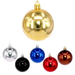 BOLA NAVIDEÑA BRILLANTE SURTIDA 40CM