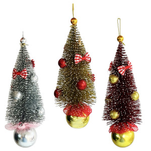 ADORNO ARBOL NAVIDEÑO 18CM