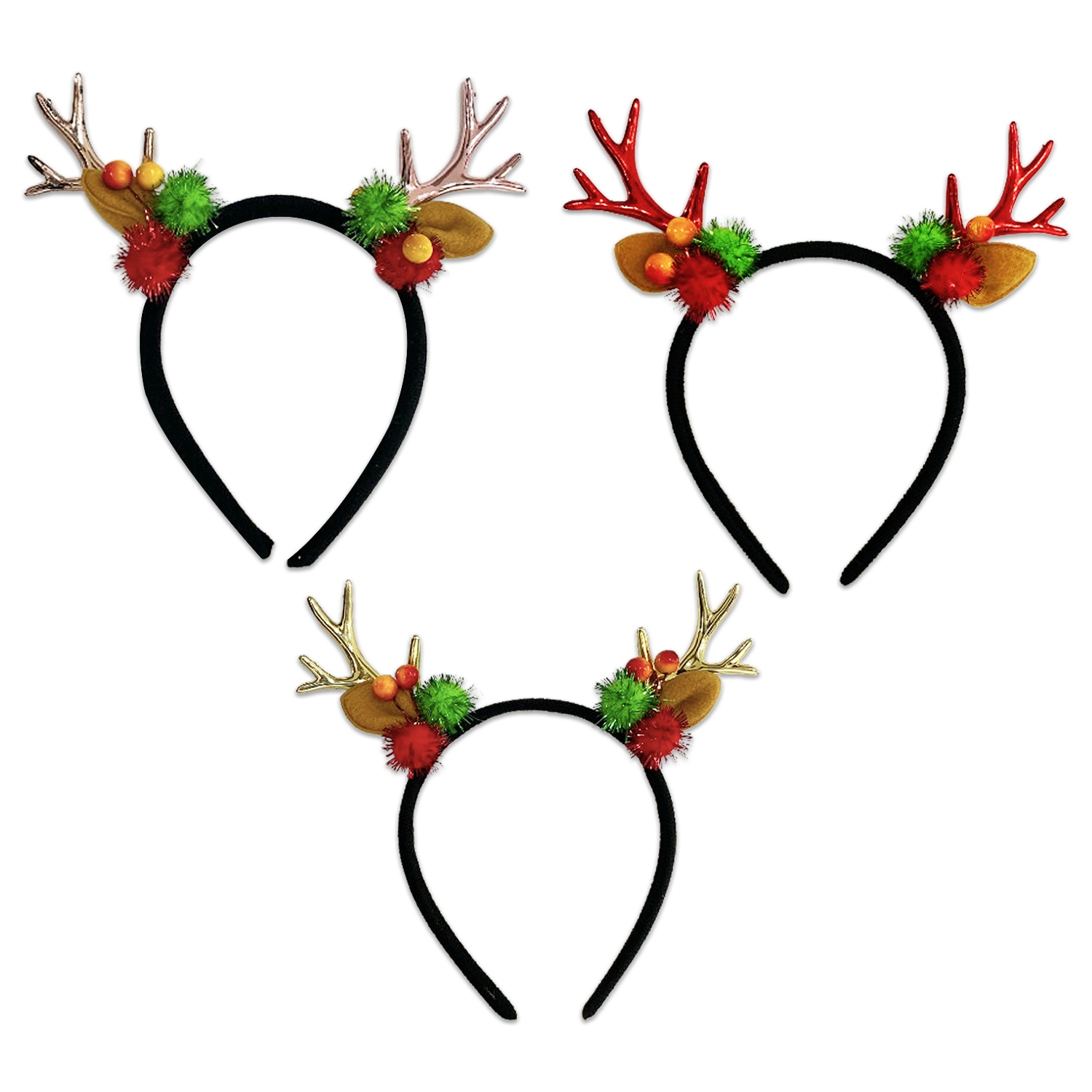 DIADEMA NAVIDEÑA RENO (PQTX12)