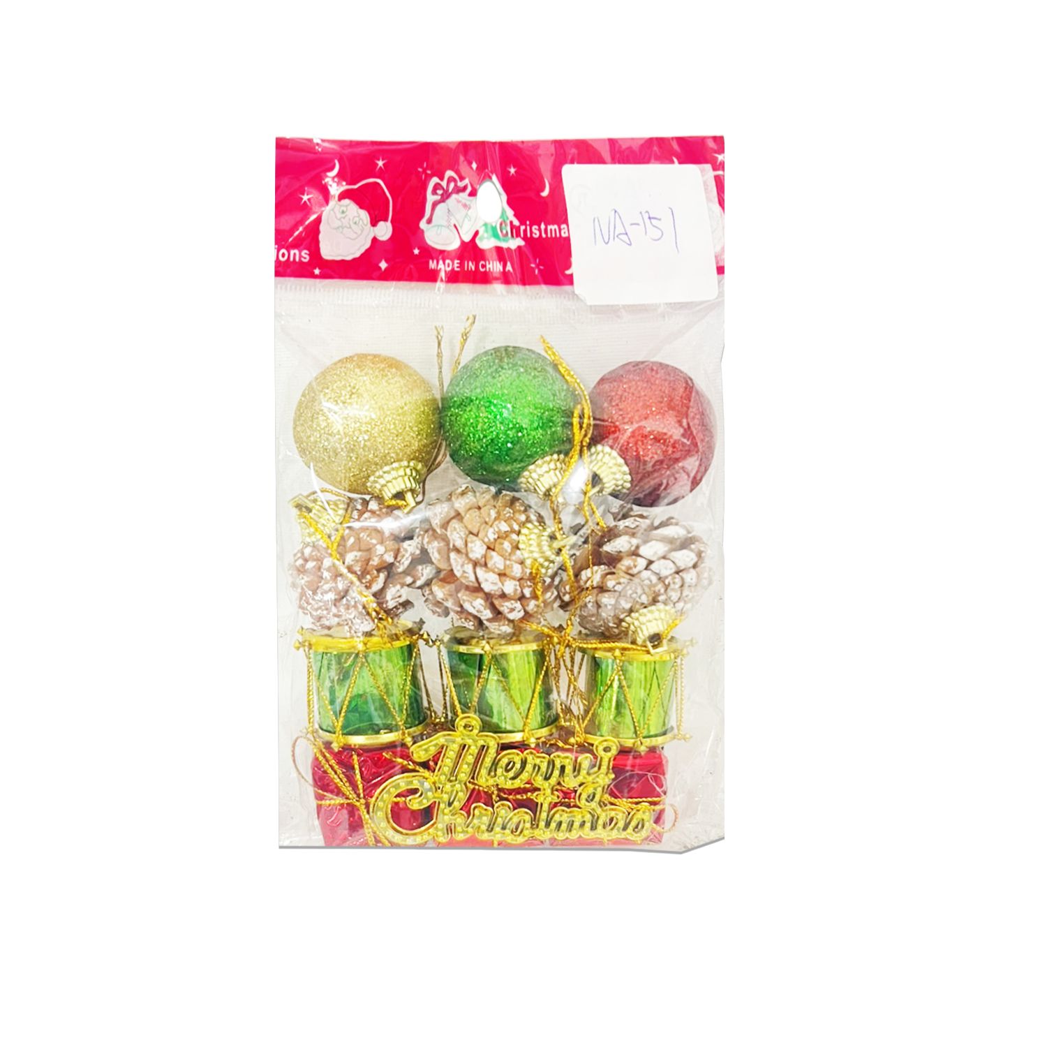 ADORNOS NAVIDEÑOS X12