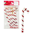 ADORNO BASTON NAVIDEÑO X6