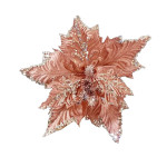 FLOR NAVIDEÑA PALO ROSA 30CM (BJX100)