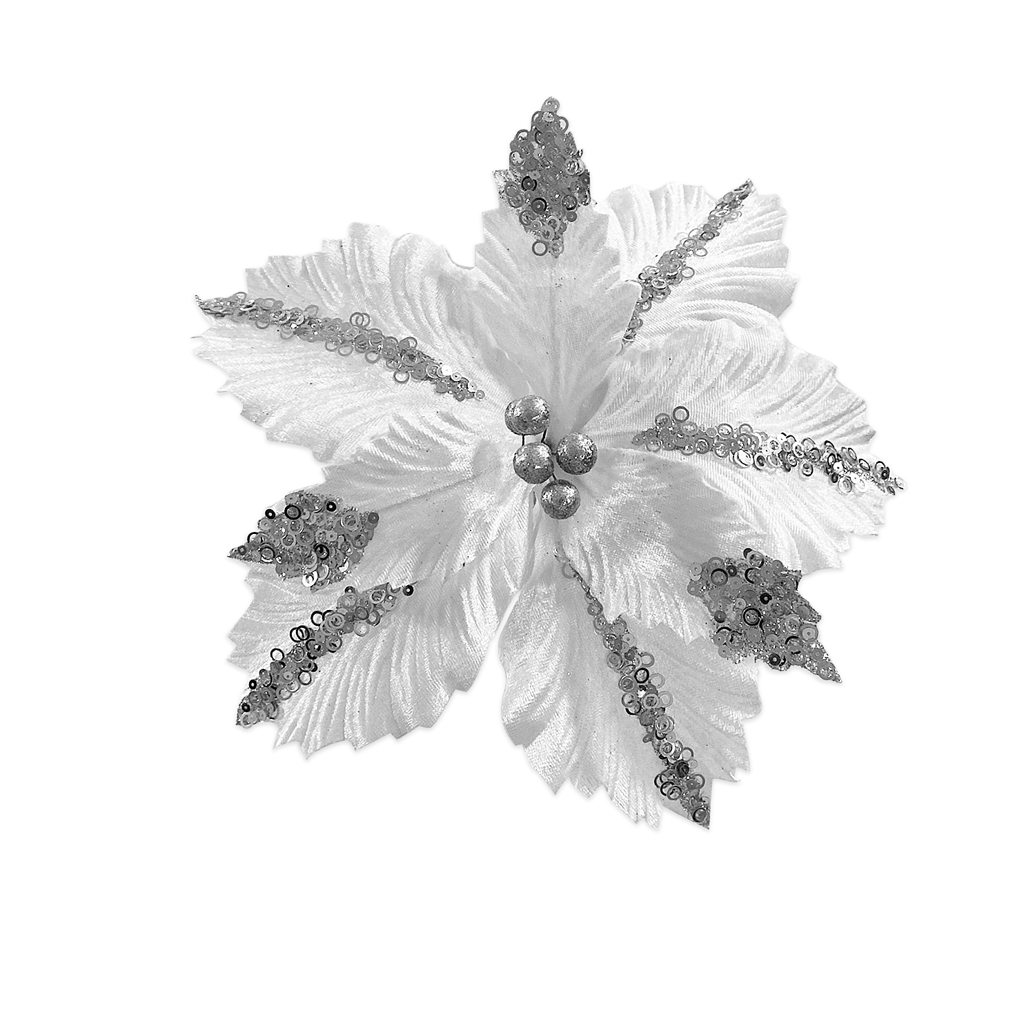 FLOR NAVIDEÑA BLANCA (BJX80)