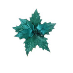 FLOR NAVIDEÑA VERDE ESMERALDA (BJX80)