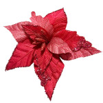 FLOR NAVIDEÑA ROJA 55CM (BJX60)