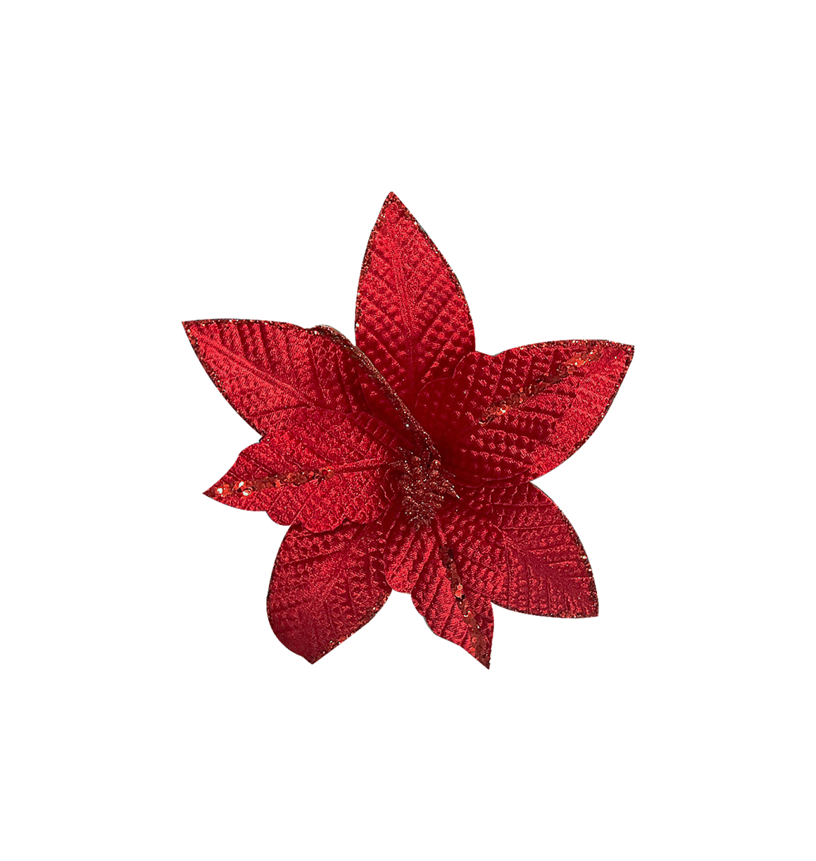 FLOR NAVIDEÑA ROJA 31CM (BJX100)