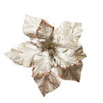 FLOR NAVIDEÑA CHAMPAÑA 37CM (BJX80)