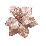 FLOR NAVIDEÑA PALO ROSA 37CM (BJX80)
