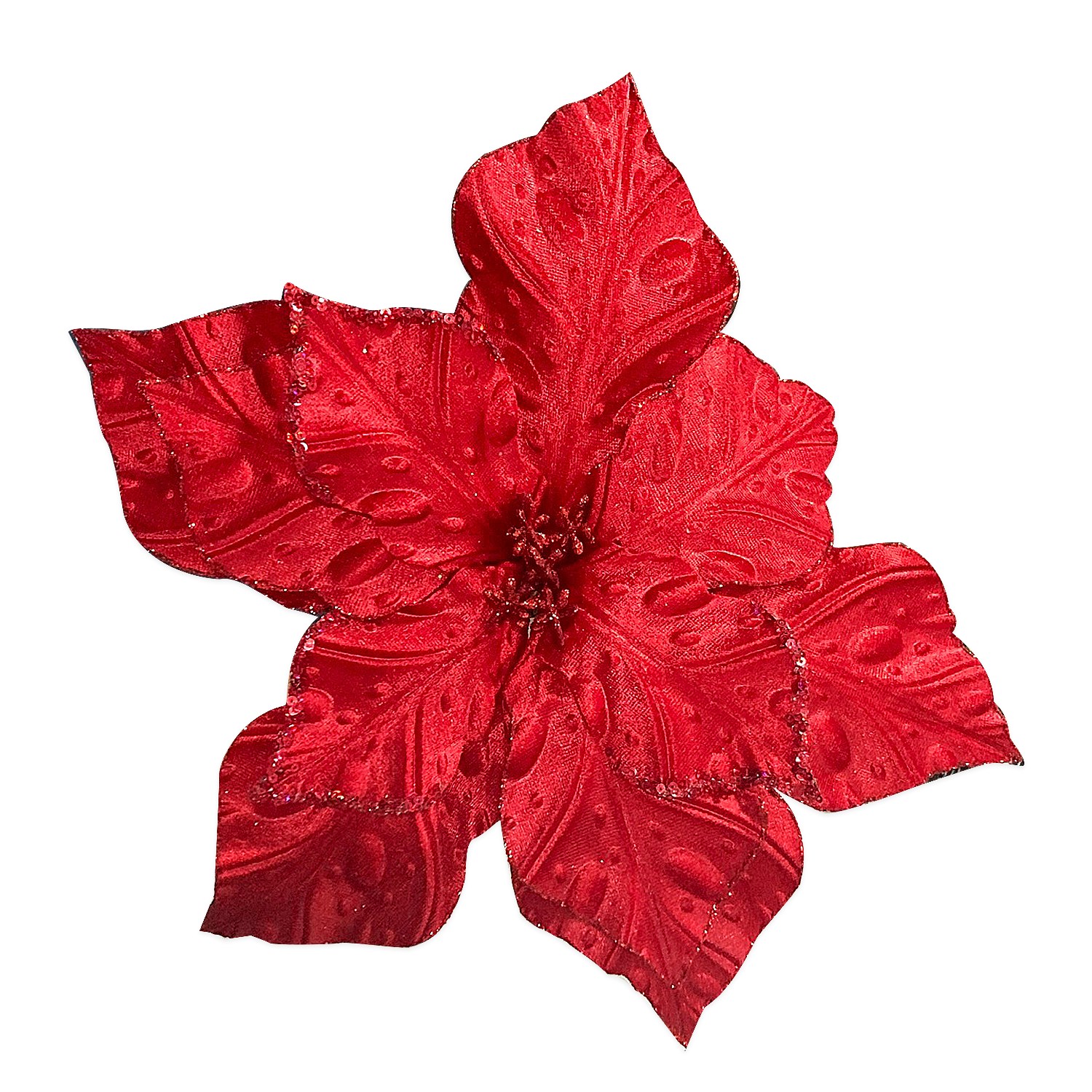 FLOR NAVIDEÑA ROJA 37CM (BJX80)