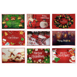 TAPETE NAVIDEÑO SURTIDO 38*58CM