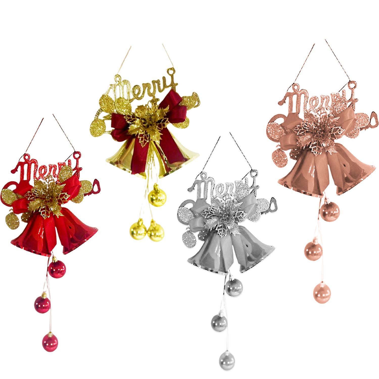 ADORNO CAMPANAS NAVIDEÑAS