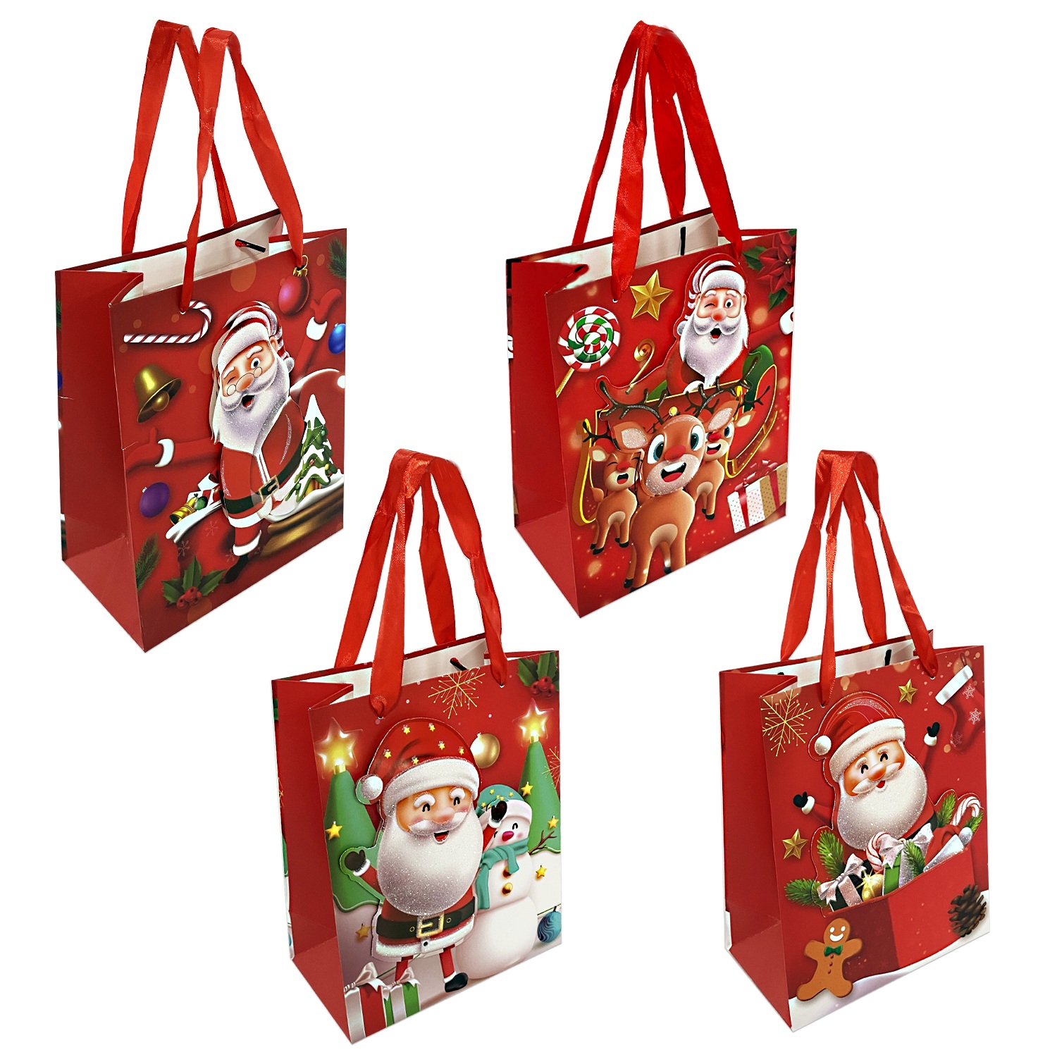 BOLSA DE REGALO NAVIDEÑA