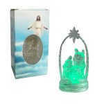 PESEBRE TRANSPARENTE CON LUZ