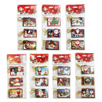 TARJETA NAVIDEÑA DECORATIVA (PQTX12)