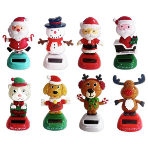 ADORNO SOLAR NAVIDEÑO CON MOVIMIENTO (CJX60)