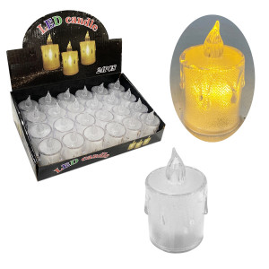 VELA NAVIDEÑA LUZ CALIDA (CJX24)