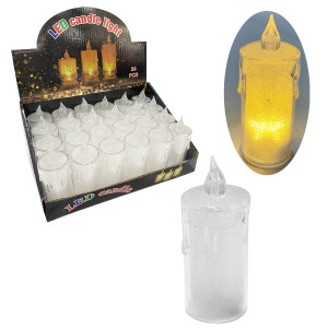 VELA NAVIDEÑA LUZ CALIDA (CJX24)