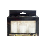 VELA NAVIDEÑA LUZ CALIDA X3