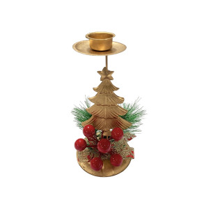 ADORNO CANDELABRO NAVIDEÑO