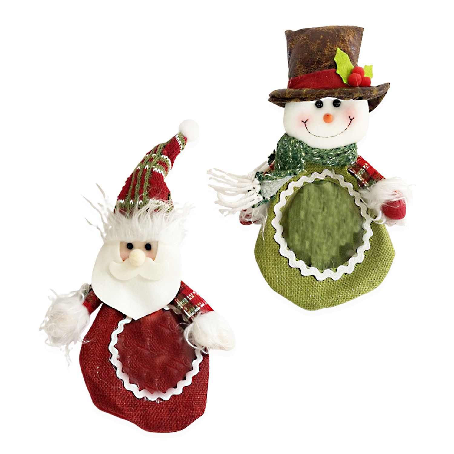 ADORNO MUÑECO NAVIDEÑO PARA BOLA