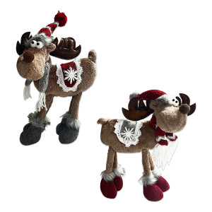 RENO PELUCHE NAVIDEÑO