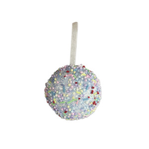 COLGANTE BOLA CANDY NAVIDEÑA