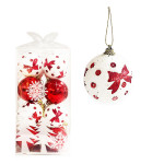 BOLA NAVIDEÑA B/R 6CM X16