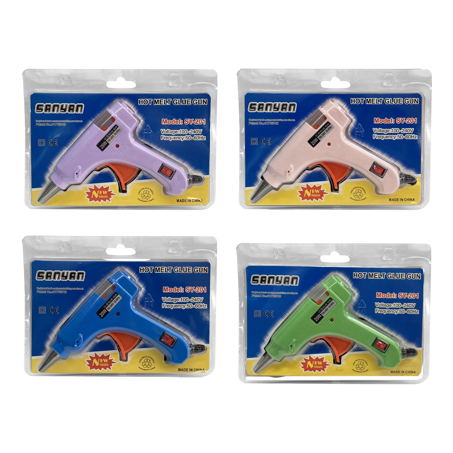 PISTOLA DE SILICONA DELGADA