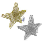 ADORNO ESTRELLA NAVIDEÑA CON LUZ