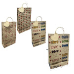 BOLSA DE REGALO ECOLOGICA GD LOVE (PQTX12):