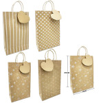 BOLSA DE REGALO ECOLOGICA PQ FIGURAS (PQTX12)