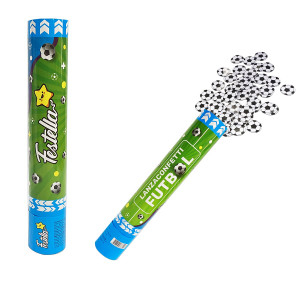 LANZA CONFETI FUTBOL 30CM