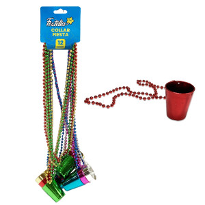 COLLAR COPA PARA FIESTA METALIZADO 7MM (PQTX12)