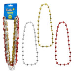 COLLAR CORAZONES PARA FIESTA METALIZADO (PQTX12):