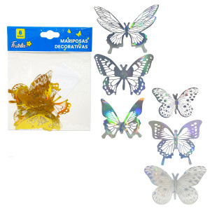 MARIPOSA DECORATIVA X6 (PQTX12)