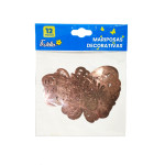 MARIPOSA DECORATIVA PALO ROSA X12 (PQTX12)
