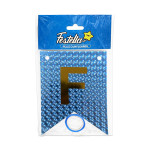 BANDERIN FELIZ CUMPLEAÑOS HOLOGRAMA AZUL CLARO