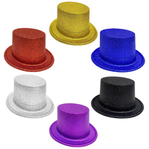 SOMBRERO PARA FIESTA ESCARCHADO SURTIDO