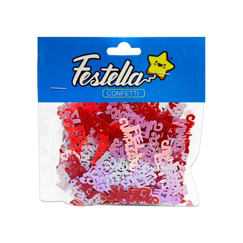 CONFETI FELIZ CUMPLEAÑOS (PQTX12)