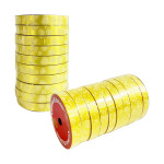 CINTA DECORATIVA ESTAMPADA DORADA (TUBOX10):